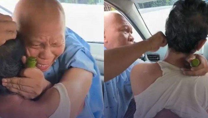 Sopir Taksi Viral Bantu Rekan yang Kena Angin Duduk di Tol JORR