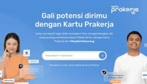 Kartu Prakerja Gelombang 72. (Foto: Istimewa)