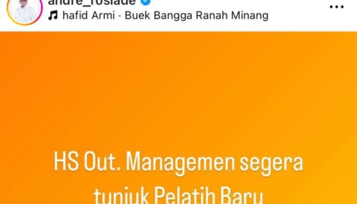 Semen Padang Terpuruk, Penasihat Klub Tuntut Pergantian Pelatih