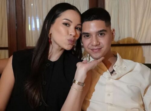 Al Ghazali dan Alyssa Daguise. (Instagram: alghazali7)