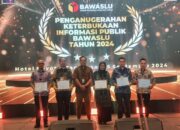 Bawaslu Sumbar Terima Penghargaan Bergengsi, Motivasi Tingkatkan Kinerja Jelang Pilkada 2024