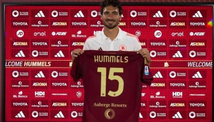 AS Roma Resmi Gaet Mats Hummels dari Borussia Dortmund dengan Status Bebas Transfer