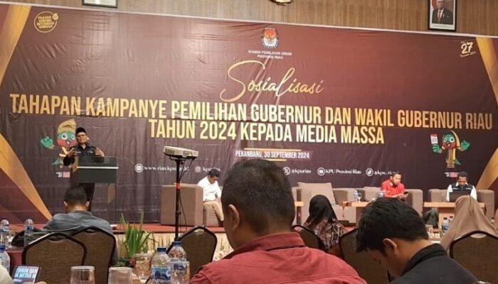 Ketua KPU Riau Ingatkan Bawaslu dan Lembaga Survei Terkait Aturan Pemilu 2024