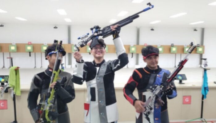 Kalahkan Atlet Olimpiade, Penembak Riau Ini Raih Medali Emas