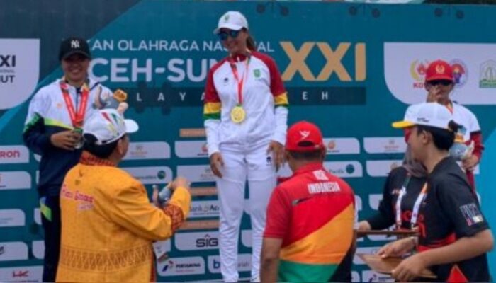 Emas Perdana dari Cabor Selam, Vina Malini Cetak Sejarah di PON XXI