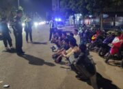 Razia Balap Liar di Pekanbaru, 22 Motor Diamankan untuk Cegah Gangguan Kamtibmas