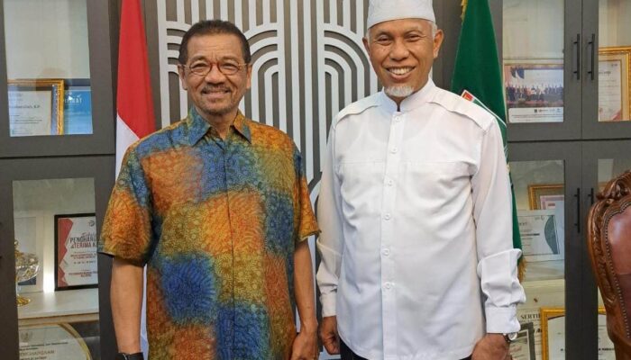 Gamawan Fauzi dan Mahyeldi Bertemu, Nyatakan Dukung Keberlanjutan