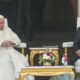 Presiden Joko Widodo menerima Pemimpin Takhta Suci Vatikan Sri Paus Fransiskus di Istana Merdeka, Jakarta, Rabu (4/9). (ist)