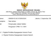 e-Meterai Bermasalah, BKN Resmi Perpanjang Jadwal Pendaftaran CPNS 2024 hingga 10 September 2024