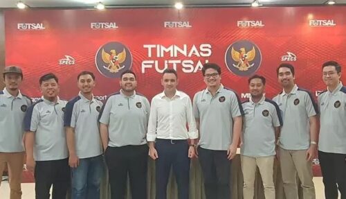 Federasi Futsal Indonesia (FFI) memperkenalkan Hector Souto sebagai pelatih Timnas Futsal Indonesia. (ist)