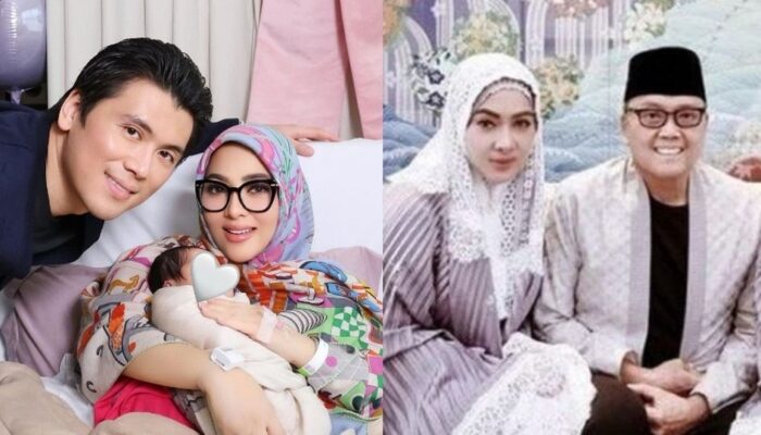 Momen Manis Rosano Barack Bersama Cucu di Pelukan Syahrini
