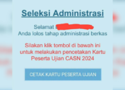 Empat Instansi Pemerintah Umumkan Hasil Seleksi Administrasi CPNS 2024