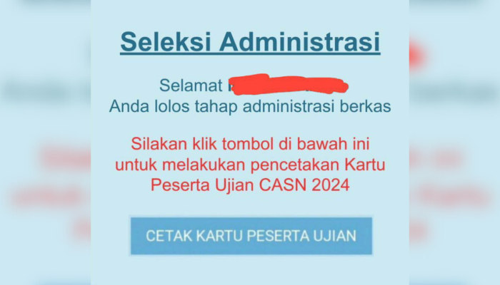 Empat Instansi Pemerintah Umumkan Hasil Seleksi Administrasi CPNS 2024