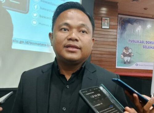 Muhammad Khadafi, Koordinator Pencegahan, Pengawasan, dan Humas Bawaslu Sumbar.