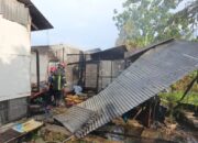 Tiga Rumah di Parupuk Tabing Padang Terbakar, Kerugian Capai Ratusan Juta Rupiah