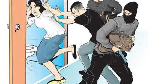 ILUSTRASI-Pencurian dengan kekerasan.