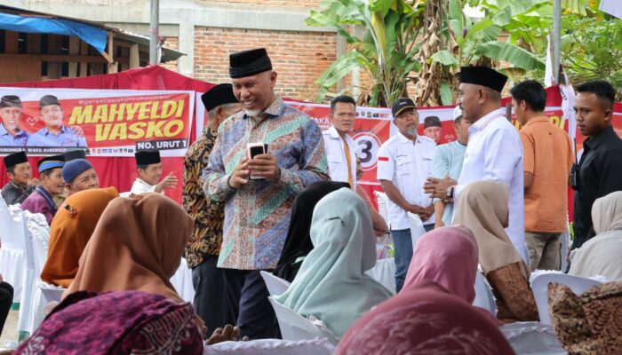 Didepan Masyarakat Akabiluru, Mahyeldi Tepis Isu Soal Kinerja sebagai Gubernur Sumbar