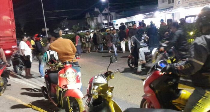 Kecelakaan Motor di Dekat Balaikota Bukittinggi, Dua Orang Dilarikan ke RS