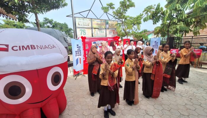 Edukasi Generasi Tumbuh Sehat, CIMB Niaga Gelar Kejar Mimpi Goes To School di SDN 45 Pekanbaru
