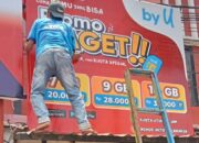 Bapenda Kota Padang Tertibkan Reklame Bermasalah, Beberapa Brand Besar Kena Sanksi