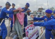 Polairud Polda Riau Gelar Layanan Kesehatan Gratis di Pesisir Sambil Gaungkan Pesan Pilkada Damai