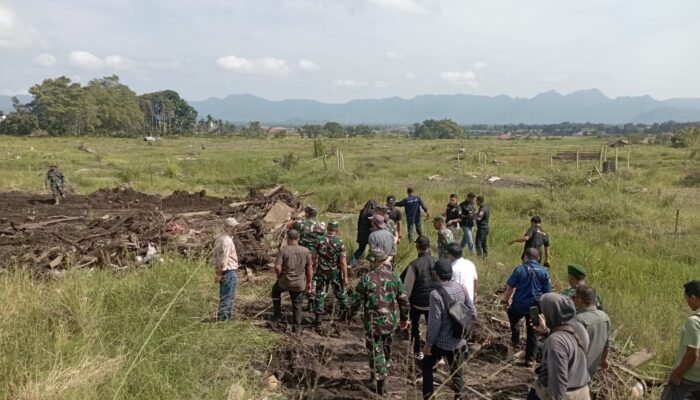 Sinergi Pemkab Agam Bersama TNI, Optimasi Lahan Perdana di Nagari Bukik Batabuah