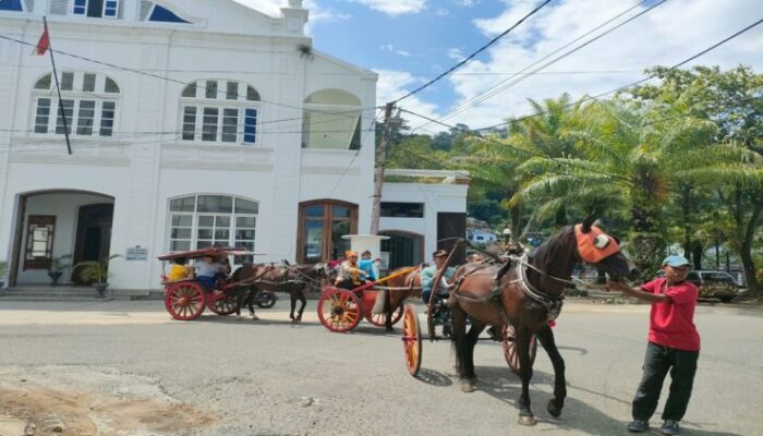 Eksplorasi Kawasan Bersejarah Kota Tua, Wisatawan Disuguhkan Wisata Berkuda
