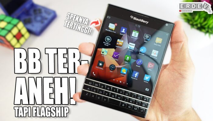 Review HP Flagship Blackberry yang Punya Bentuk Aneh
