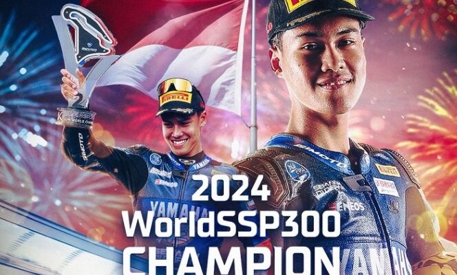 Aldi Satya Mahendra Catat Sejarah, Juara Dunia WSSP300 Pertama dari Indonesia