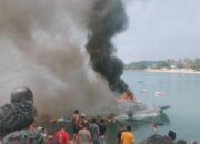 Begini Kronologi Kebakaran Speedboat yang Merenggut Nyawa Calon Gubernur Malut