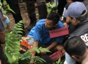 Rekonstruksi Pembunuhan Gadis Penjual Gorengan, IS Peragakan Saat Hanyutkan Tubuh Nia di Sungai