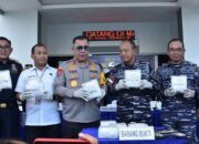TNI AL Gagalkan Penyelundupan 10 Kilogram Sabu dari Malaysia