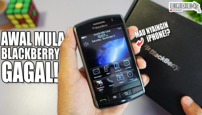 Ternyata Ini Penyebab BlackBerry Kalah Saing dengan HP Layar Sentuh Lainnya