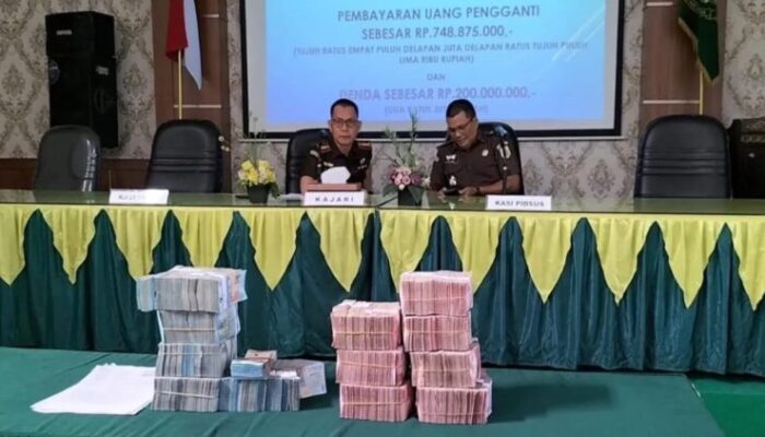 Terpidana Kasus Korupsi KONI Padang, Agus Suardi, Bayar Ganti Rugi Rp748 Juta