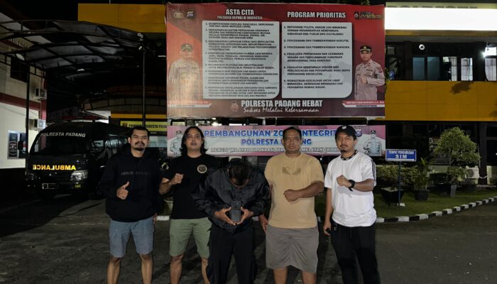 Polresta Padang Tangkap Tersangka Judi Togel Online di Padang Timur