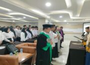 Bawaslu Kota Padang Lantik 1.487 Pengawas TPS untuk Pilkada 2024