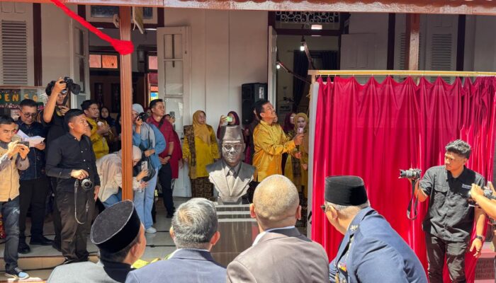 Patung dan Relief Perjuangan Bung Hatta serta Monumen Garuda Pramuka Diresmikan