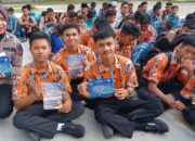 SMKN 7 Pekanbaru Antusias Sambut Program Police Goes To School