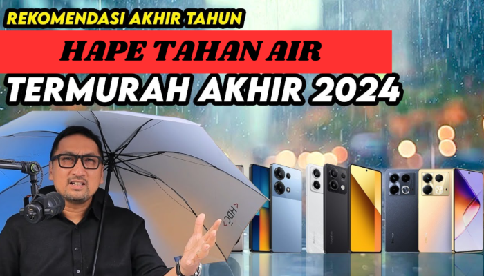 Daftar Smartphone Tahan Air di Bawah Rp3 Juta untuk Musim Hujan Akhir 2024