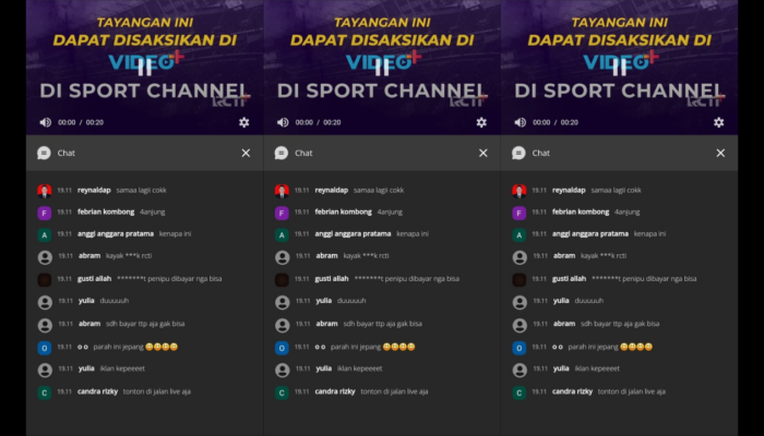 Ngelag, Kualitas Siaran Langsung Indonesia vs Jepang di RCTI+ Dihujat Netizen