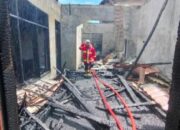 Rumah di Pariaman Ludes Dilalap Api, Kerugian Ditaksir Rp1,5 Miliar