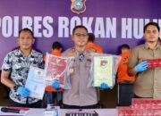 Polres Rokan Hulu Gagalkan Peredaran 100.000 Batang Rokok Ilegal