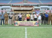 Pererat Silaturrahim Pemda dan Forkopimda, Gubernur Mahyeldi Resmikan Kejuaraan Sepakbola Antarinstansi se-Sumbar