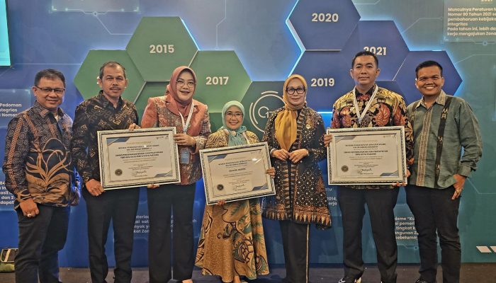 3 OPD Pemko Padang Raih WBK dari KemenPAN-RB