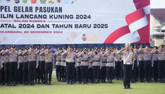 Amankan Natal dan Tahun Baru di Riau, 2.812 Personel Gabungan Diturunkan