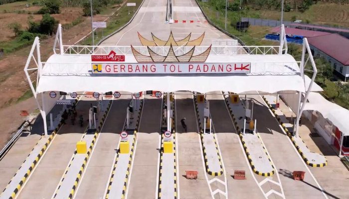 Tol Padang-Sicincin Mulai Uji Coba Fungsional, Berlaku Rekayasa Lalu Lintas Satu Arah
