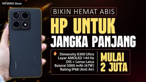HP terbaik di tahun 2025. (Foto: Yatekno.com)