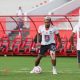 Malut United FC bersiap menghadapi tantangan dari Dewa United FC dalam lanjutan pekan ke-13 BRI Liga 1 2024/2025.(*)