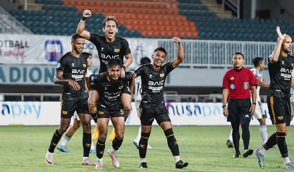 Pemain Dewa United FC. (ist)