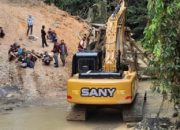 Polda Riau Tangkap 5 Penambang Emas Ilegal di Kawasan Hutan Kuansing